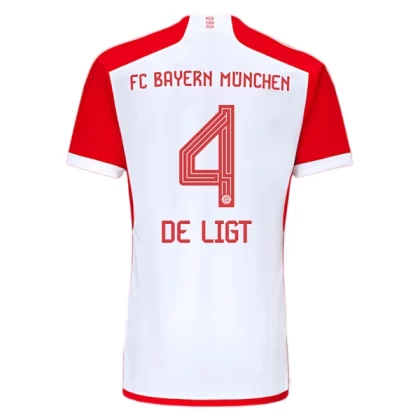 Günstige FC Bayern München De Ligt 4 Heimtrikot 2023/24