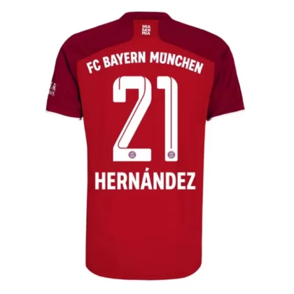 Günstige FC Bayern München Hernandez 21 Heimtrikot 2021-22