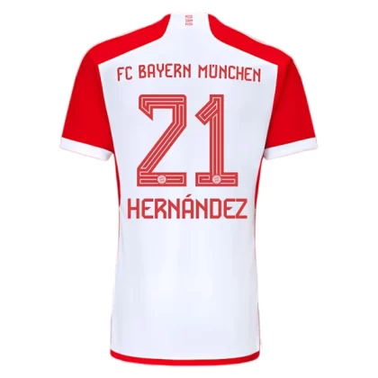 Günstige FC Bayern München Hernandez 21 Heimtrikot 2023/24