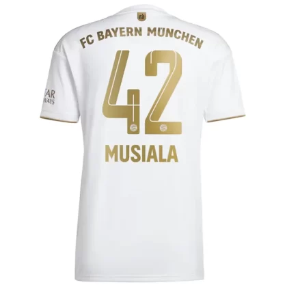 Günstige FC Bayern München Jamal Musiala 42 Auswärtstrikot 2022-23