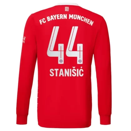 Günstige FC Bayern München Stanisic 44 Langarm Heimtrikot 2022-23