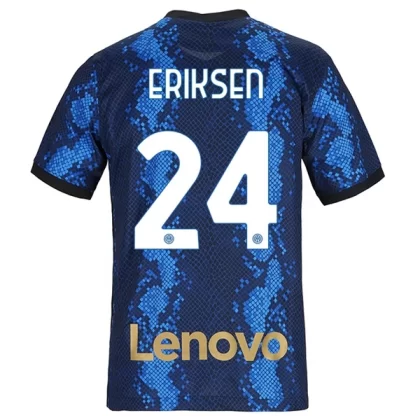Günstige Inter Milan Christian Eriksen 24 Heimtrikot 2021-22
