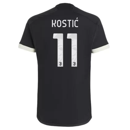 Günstige Juventus Kostic 11 3. Ausweichtrikot 2023/24