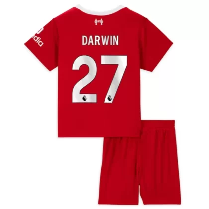 Günstige Liverpool Darwin 27 Kinder Heim Trikotsatz 2023/24