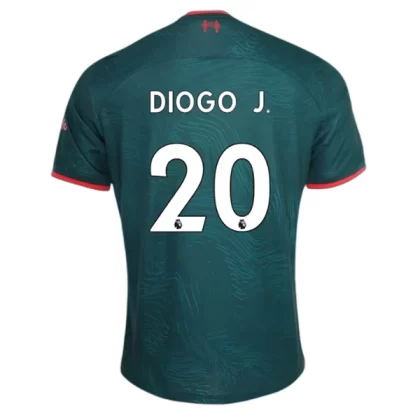 Günstige Liverpool Diogo J. 20 3. Ausweichtrikot 2022-23