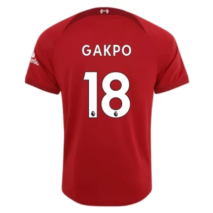 Günstige Liverpool Gakpo 18 Heimtrikot 2022-23