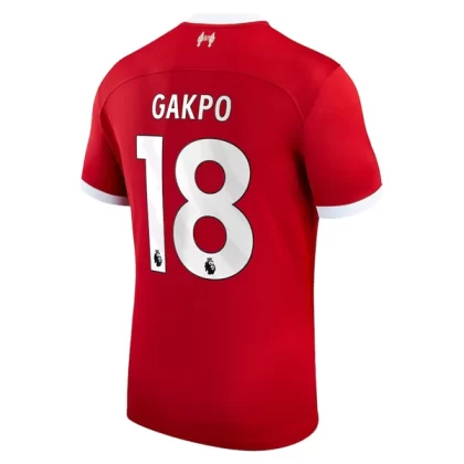 Günstige Liverpool Gakpo 18 Heimtrikot 2023/24