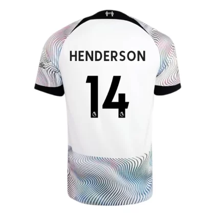 Günstige Liverpool Henderson 14 Auswärtstrikot 2022-23