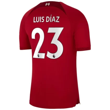 Günstige Liverpool Luis Diaz 23 Heimtrikot 2022-23