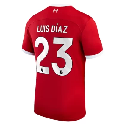 Günstige Liverpool Luis Diaz 23 Heimtrikot 2023/24