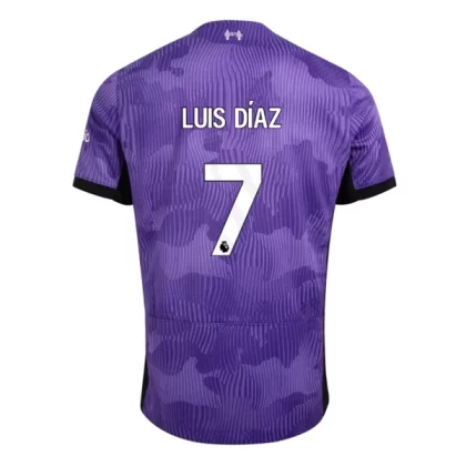 Günstige Liverpool Luis Diaz 7 3. Ausweichtrikot 2023/24