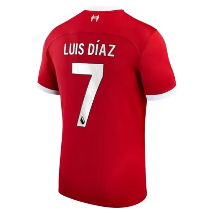 Günstige Liverpool Luis Diaz 7 Heimtrikot 2023/24