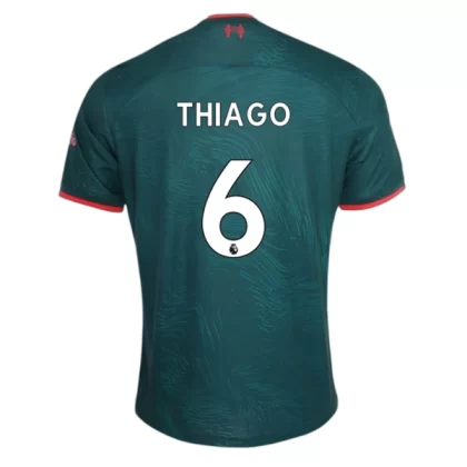 Günstige Liverpool Thiago 6 3. Ausweichtrikot 2022-23