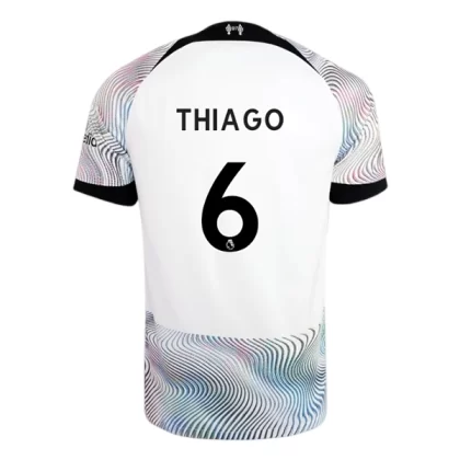 Günstige Liverpool Thiago 6 Auswärtstrikot 2022-23