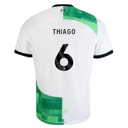 Günstige Liverpool Thiago 6 Auswärtstrikot 2023/24