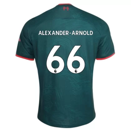 Günstige Liverpool Trent Alexander-Arnold 66 3. Ausweichtrikot 2022-23