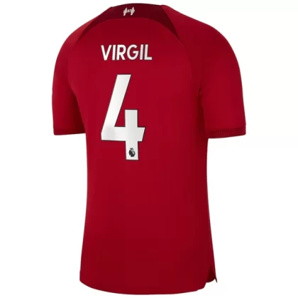 Günstige Liverpool Virgil van Dijk 4 Heimtrikot 2022-23