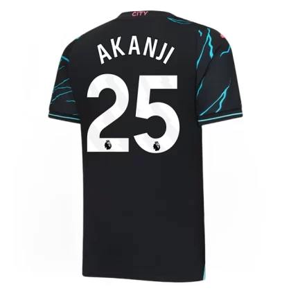 Günstige Manchester City Akanji 25 3. Ausweichtrikot 2023/24