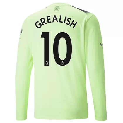 Günstige Manchester City Jack Grealish 10 Langarm 3. Ausweichtrikot 2022-23