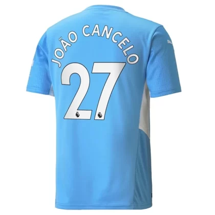 Günstige Manchester City Joao Cancelo 27 Heimtrikot 2021-22