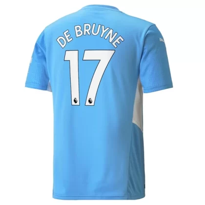 Günstige Manchester City Kevin De Bruyne 17 Heimtrikot 2021-22