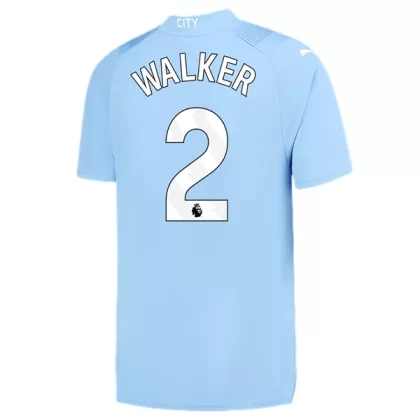 Günstige Manchester City Kyle Walker 2 Heimtrikot 2023/24