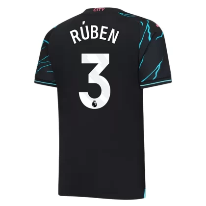 Günstige Manchester City Rúben Dias 3 3. Ausweichtrikot 2023/24