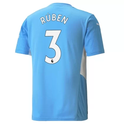 Günstige Manchester City Rúben Dias 3 Heimtrikot 2021-22