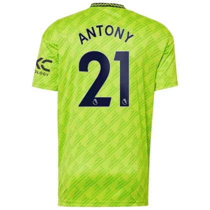 Günstige Manchester United Antony 21 3. Ausweichtrikot 2022-23