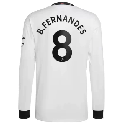 Günstige Manchester United B.Fernandes 18 Langarm Auswärtstrikot 2022-23