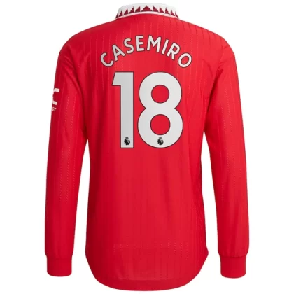 Günstige Manchester United Casemiro 18 Langarm Heimtrikot 2022-23