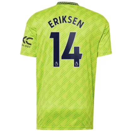 Günstige Manchester United Christian Eriksen 14 3. Ausweichtrikot 2022-23