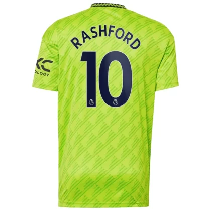 Günstige Manchester United Marcus Rashford 10 3. Ausweichtrikot 2022-23