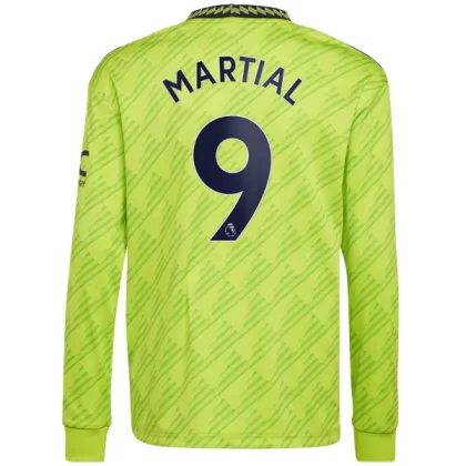 Günstige Manchester United Martial 9 Langarm 3. Ausweichtrikot 2022-23