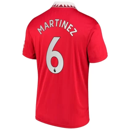 Günstige Manchester United Martinez 6 Heimtrikot 2022-23