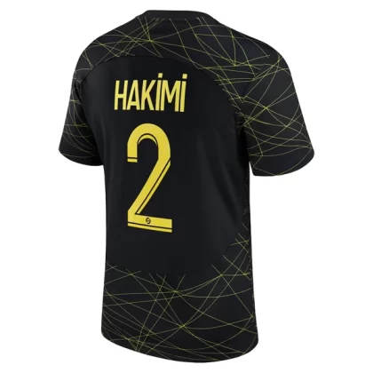 Günstige Paris Saint Germain PSG Fourth Achraf Hakimi 2 Heimtrikot 2022-23