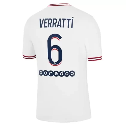 Günstige Paris Saint Germain PSG Fourth Marco Verratti 6 Heimtrikot 2021-22