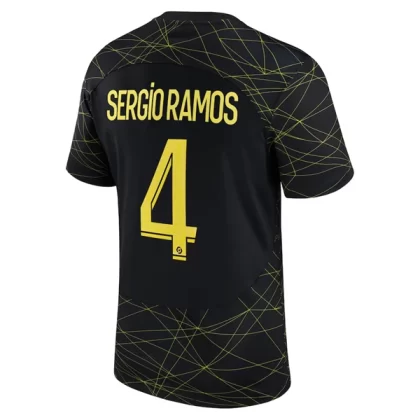 Günstige Paris Saint Germain PSG Fourth Sergio Ramos 4 Heimtrikot 2022-23