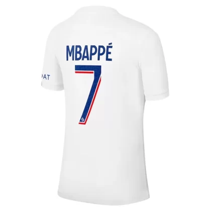 Günstige Paris Saint Germain PSG Kylian Mbappé 7 3. Ausweichtrikot 2022-23