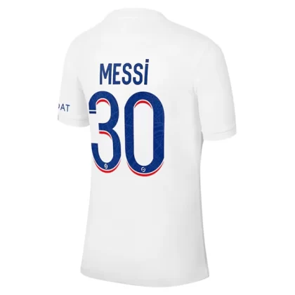 Günstige Paris Saint Germain PSG Lionel Messi 30 3. Ausweichtrikot 2022-23