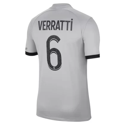 Günstige Paris Saint Germain PSG Marco Verratti 6 Auswärtstrikot 2022-23