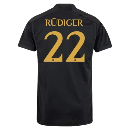 Günstige Real Madrid Antonio Rüdiger 22 3. Ausweichtrikot 2023/24