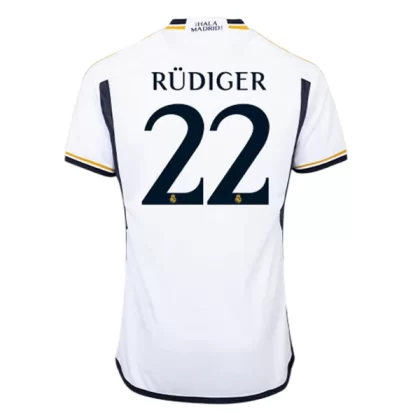 Günstige Real Madrid Antonio Rüdiger 22 Heimtrikot 2023/24