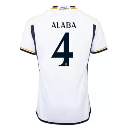 Günstige Real Madrid David Alaba 4 Heimtrikot 2023/24