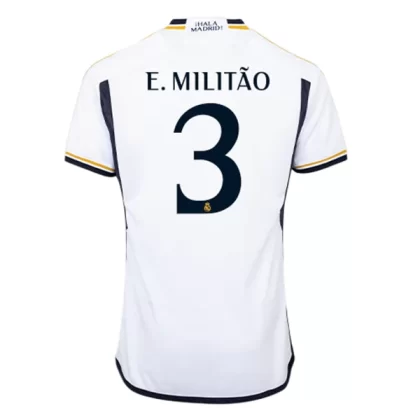 Günstige Real Madrid E. Militao 3 Heimtrikot 2023/24