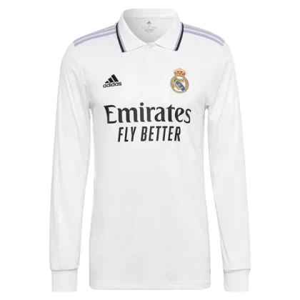 Günstige Real Madrid Langarm Heimtrikot 2022-23