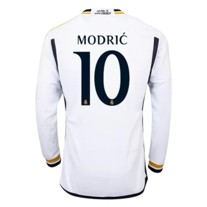 Günstige Real Madrid Luka Modrić 10 Langarm Heimtrikot 2023/24