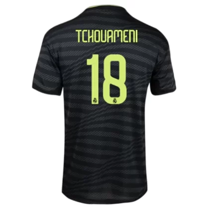 Günstige Real Madrid Tchouameni 18 3. Ausweichtrikot 2022-23