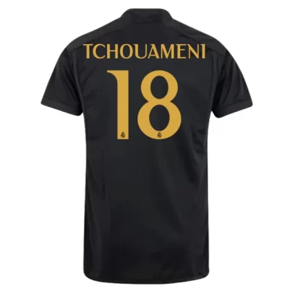 Günstige Real Madrid Tchouameni 18 3. Ausweichtrikot 2023/24