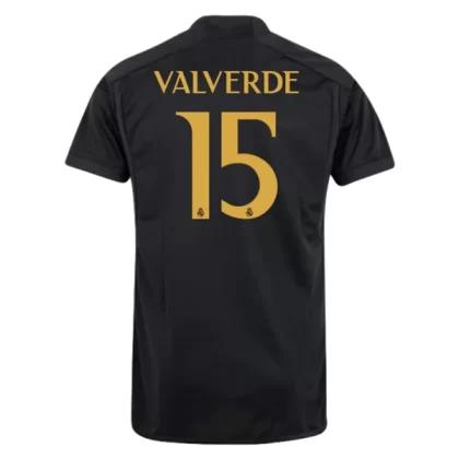 Günstige Real Madrid Valverde 15 3. Ausweichtrikot 2023/24